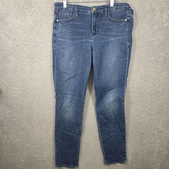 Athleta Denim - Athleta Sculpttek Skinny Jeans Women Size 10 Blue Denim Stretch Pants